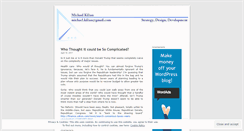 Desktop Screenshot of mfktech.wordpress.com