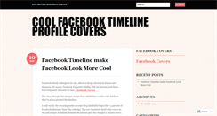 Desktop Screenshot of coolfacebooktimelinecovers.wordpress.com