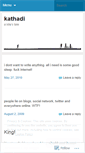 Mobile Screenshot of kathadi.wordpress.com