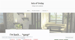 Desktop Screenshot of lotsoflinday.wordpress.com