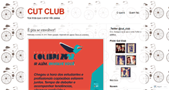 Desktop Screenshot of cutclub.wordpress.com
