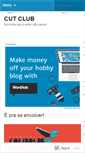 Mobile Screenshot of cutclub.wordpress.com