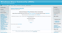 Desktop Screenshot of minahasautara.wordpress.com