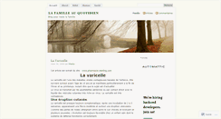 Desktop Screenshot of bellefamille.wordpress.com