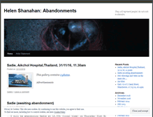 Tablet Screenshot of abandonments.wordpress.com