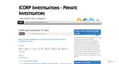 Desktop Screenshot of nycprivateinvestigators.wordpress.com