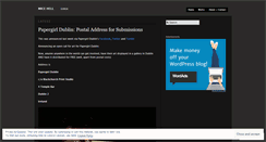 Desktop Screenshot of popesclaw.wordpress.com