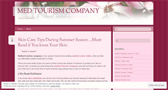 Desktop Screenshot of medtourismcompany.wordpress.com