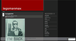 Desktop Screenshot of legomanmax.wordpress.com