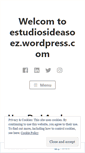 Mobile Screenshot of estudiosideasoez.wordpress.com