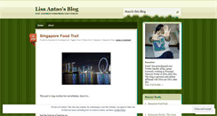 Desktop Screenshot of lisaantao.wordpress.com