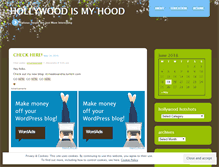 Tablet Screenshot of hollywoodismyhood.wordpress.com