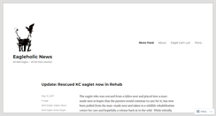 Desktop Screenshot of eagleholic.wordpress.com