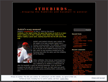 Tablet Screenshot of 4thebirds.wordpress.com