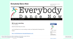 Desktop Screenshot of everybodydancenow2011.wordpress.com