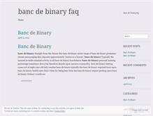 Tablet Screenshot of mariettaga.bancdebinaryfaq.wordpress.com
