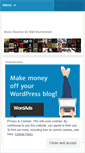 Mobile Screenshot of mattblumenstein.wordpress.com