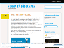 Tablet Screenshot of hemmapasodermalm.wordpress.com