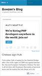 Mobile Screenshot of bawzee.wordpress.com