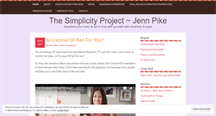 Desktop Screenshot of jennpike.wordpress.com