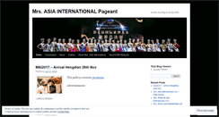 Desktop Screenshot of mrsasiainternational2012.wordpress.com