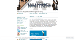 Desktop Screenshot of nightrise.wordpress.com