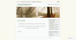Desktop Screenshot of indigoheirlooms.wordpress.com
