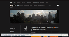 Desktop Screenshot of kaydaily.wordpress.com