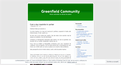 Desktop Screenshot of greenfieldcommunity.wordpress.com