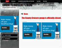 Tablet Screenshot of countycruisers.wordpress.com