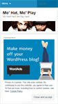 Mobile Screenshot of mohatmoplay.wordpress.com