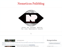 Tablet Screenshot of nemetico.wordpress.com