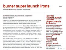 Tablet Screenshot of burnersuperlaunchirons.wordpress.com