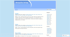Desktop Screenshot of brazyliaurlop.wordpress.com