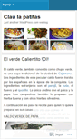 Mobile Screenshot of claulapatitas.wordpress.com