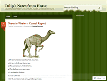 Tablet Screenshot of homegrowntulips.wordpress.com