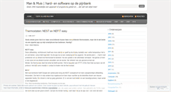 Desktop Screenshot of manenmuis.wordpress.com