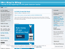 Tablet Screenshot of misterkayblogs.wordpress.com
