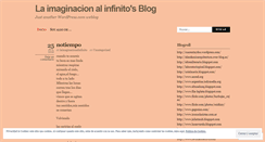 Desktop Screenshot of laimaginacionalinfinito.wordpress.com