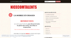 Desktop Screenshot of nicecomtalents.wordpress.com