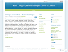 Tablet Screenshot of michaelterrignoca.wordpress.com