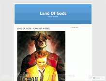 Tablet Screenshot of landofgods.wordpress.com
