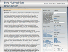 Tablet Screenshot of bisnisatmonline.wordpress.com