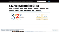 Desktop Screenshot of kazzmusicorchestra.wordpress.com