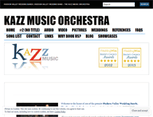 Tablet Screenshot of kazzmusicorchestra.wordpress.com