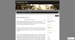 Desktop Screenshot of freedomscallingu.wordpress.com