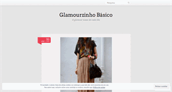 Desktop Screenshot of glamourzinhobasico.wordpress.com