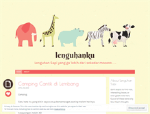 Tablet Screenshot of lenguhansapi.wordpress.com