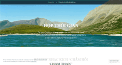 Desktop Screenshot of nguyetmy.wordpress.com