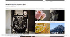 Desktop Screenshot of matthewkunce.wordpress.com